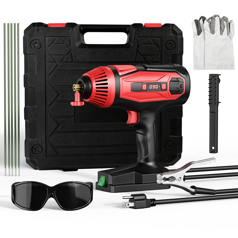 Fuente de fábrica 110V máquina de soldadura por puntos de mano mini portátil electrodomésticos industriales integrados pistola de soldadura comercio exterior