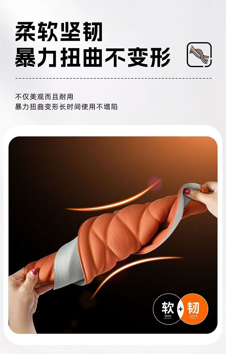 High-quality car seat cushion for all seasons, made of seaweed fiber, latex, and memory foam, hot-pressed into one piece, non-slip
