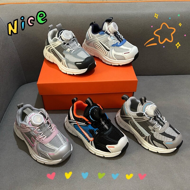 Putian Shoes Pure Original Boys Vomero 5 (Ps) Sports Casual Shoes Mesh Knob Breathable Soft Sole Comfortable