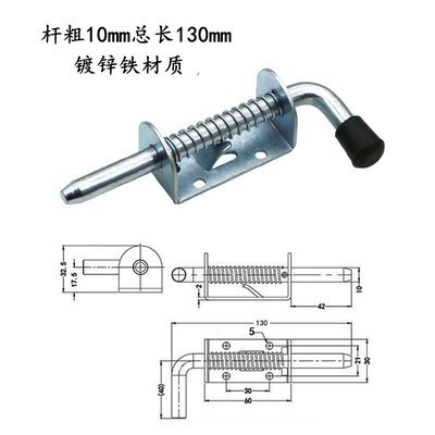 Resorte de acero inoxidable para maquinaria, uso industrial y automotriz