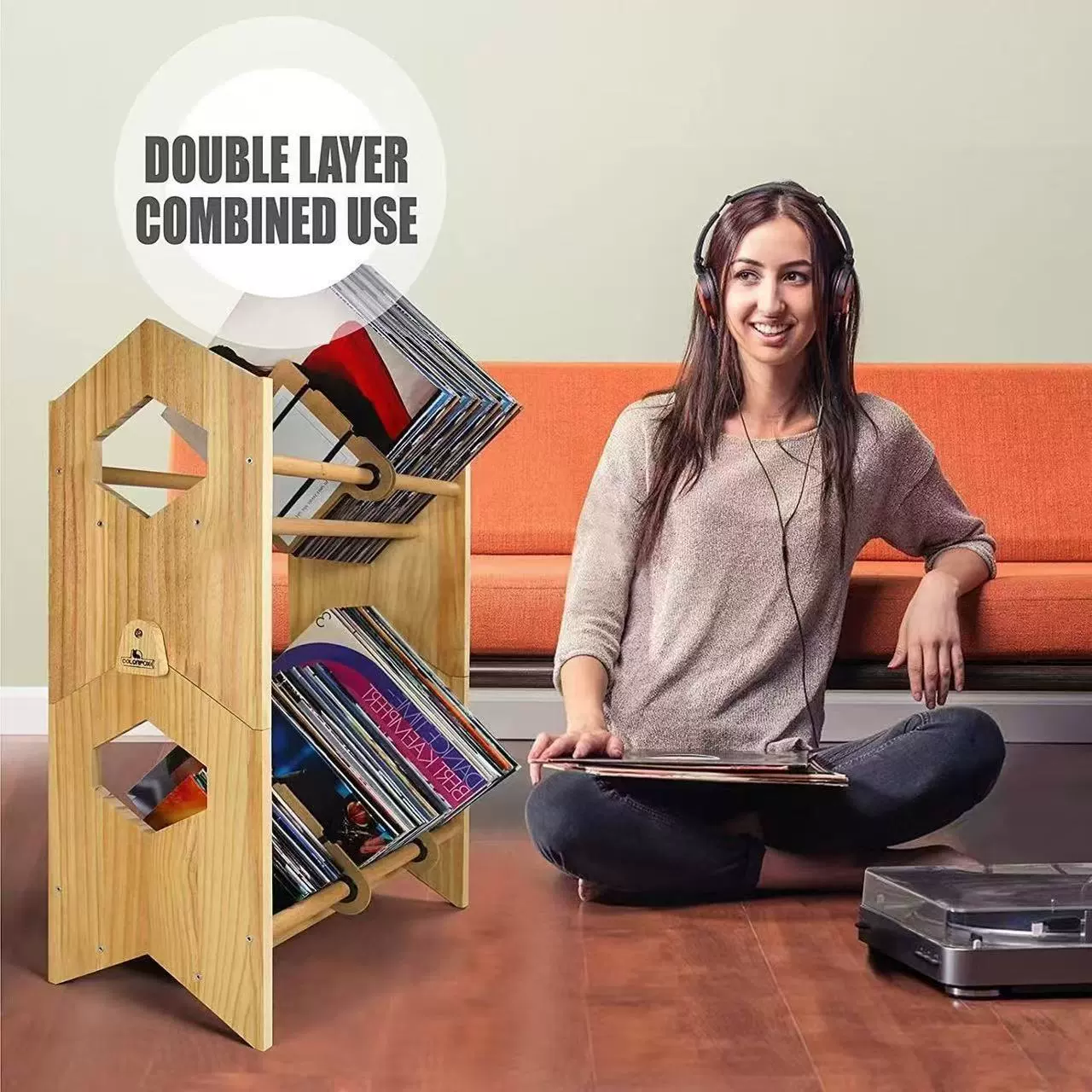 CD-пластинка для гостиной для журнала Газетная стойка для офиса Рабочий стол для обработки документов Дискография стойка для хранения записей