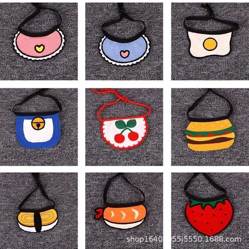 Прямые производители для домашних животных полотенце нагрудник модный анти-грязный милый кот собачий шарф аксессуары на складе