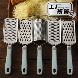 Cross Border in stock Stainless Steel Cheese Grater Lemon Cheese Grater Kitchen Gadgets Radish Grater Ginger Grater
