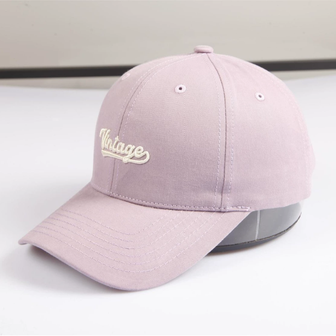 Baseball cap, deep hood embroidered hard top, big-head fit, unisex all-season (multiple colors)