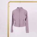 Dark purple short jacket