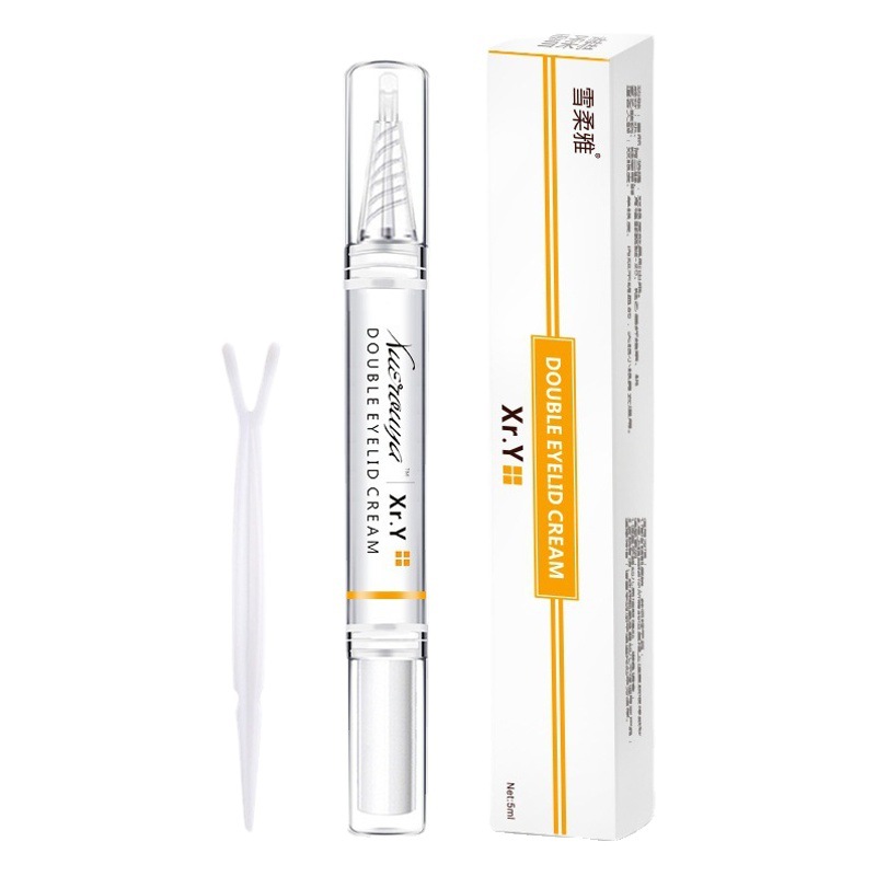 Xuerouya Double Eyelid Setting Cream Seamless Waterproof Sweat-proof Big Eye Artifact Natural Lasting Double Eyelid Sticker Beauty Eye Cream