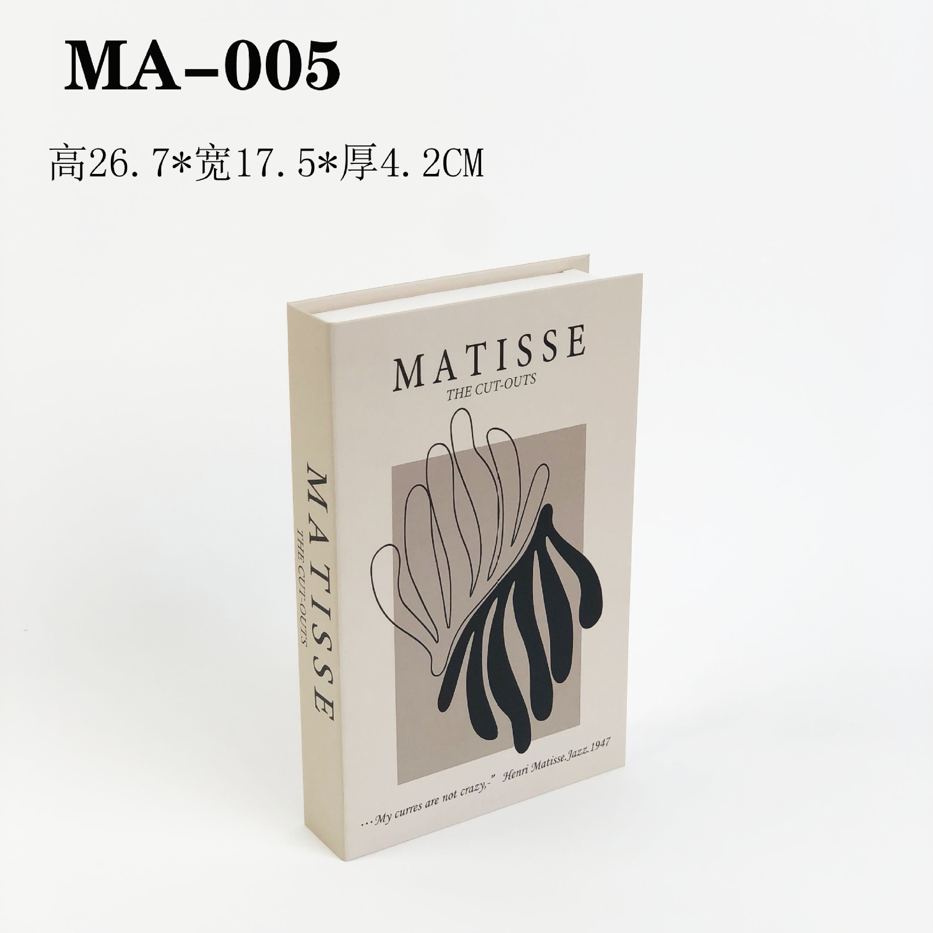 Libros falsos plegables estilo nórdico/INS, props de fotografía, decoración suave, muestra de fábrica