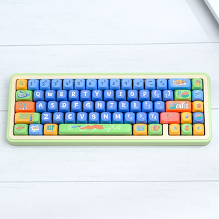 Pbt Five-Sided Sublimation Keycap Customized Orange Assassin Factory Direct Xoa/Cherry Highly Adaptable Mechanical Keyboard
