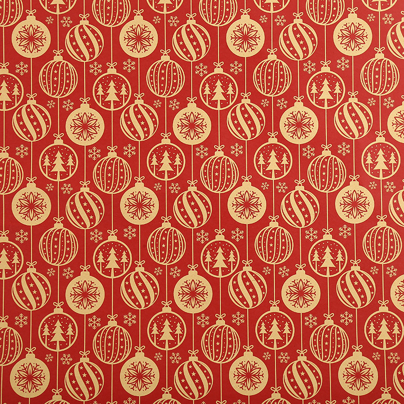 Papel de embalaje de regalo de Navidad espesado papel de embalaje de Navidad al por mayor árbol de Navidad alce regalo caja papel de embalaje