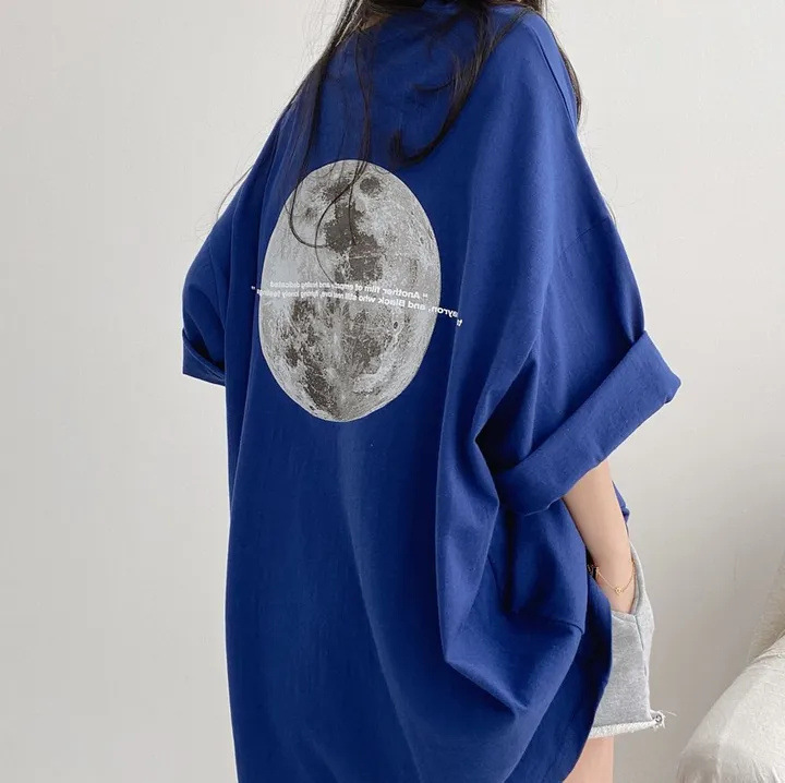 Internet celebrity T-shirt for women ins super popular short sleeve 2024 New Summer Student loose slimming Harajuku style Hong Kong style Korean style