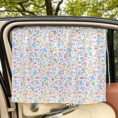 Insulation Sunshade Cotton Suction — Car curtains - cotton-curtain-bunny
