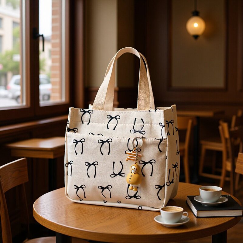 Fashion lunch bag wholesale new casual lightweight handbag Korean high-value travel work all-match hand bag Fashion lunch bag wholesale new casual lightweight handbag Korean high-value travel work all-match hand bag