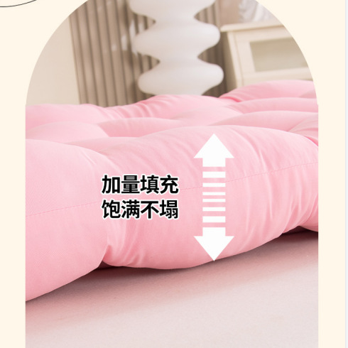 침대 옆 소프트 쿠션 허리 보호 소프트 쿠션 대형 등받이 인 공주 침대 장식 다다미 소프트 백 기숙사 소파