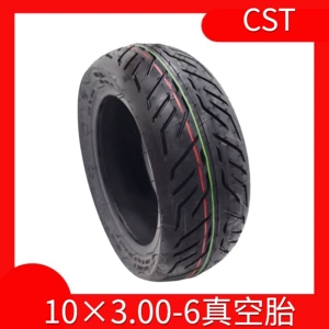 Zhengxin 10X3.00-6 Vacuum Tire 10 Inch 3.00-6 Electric Scooter Vacuum Tire Thickeneded and Wear-Resistant