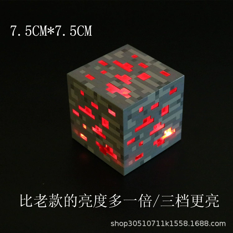 Перезаряжаемая фонарик Pixel — 4‑цветной светодиодный минер лампа, USB‑перезарядка, 28×5×5 см