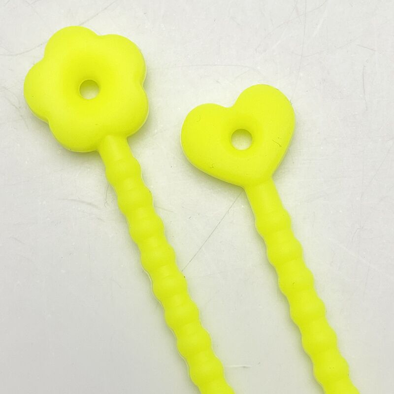 215mm plástico color correa de silicona DIY joyería caja ciega colgante Cordón de alambre de cuerda de alambre de la atadura de cables ofertas