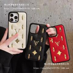 皮質贅沢老花適用15promax携帯ケースiPhone13保護カバー高級感12潮牌14女