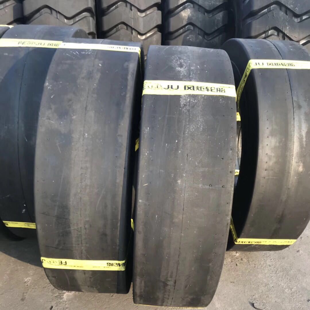光面铲运机轮胎18.00-25  工程机械装载机轮胎L-5S花纹 全新