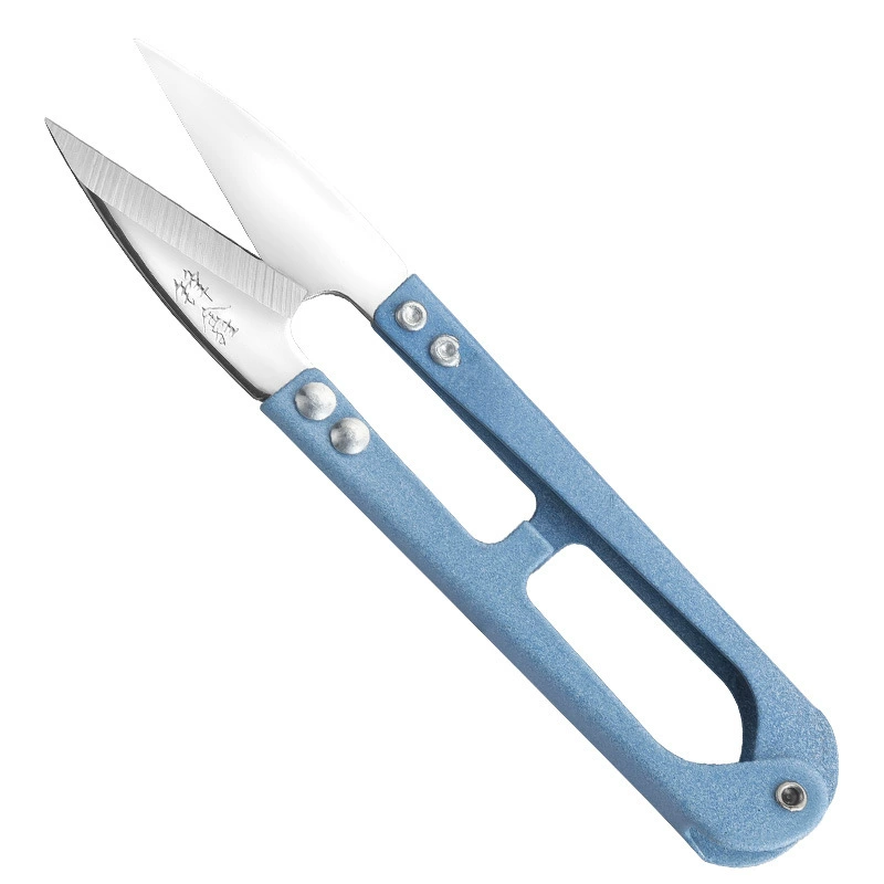 锋鑫 High carbon steel scissors thread cutting head u-shaped small scissors household cross stitch tools wholesale tailoring spring yarn shears