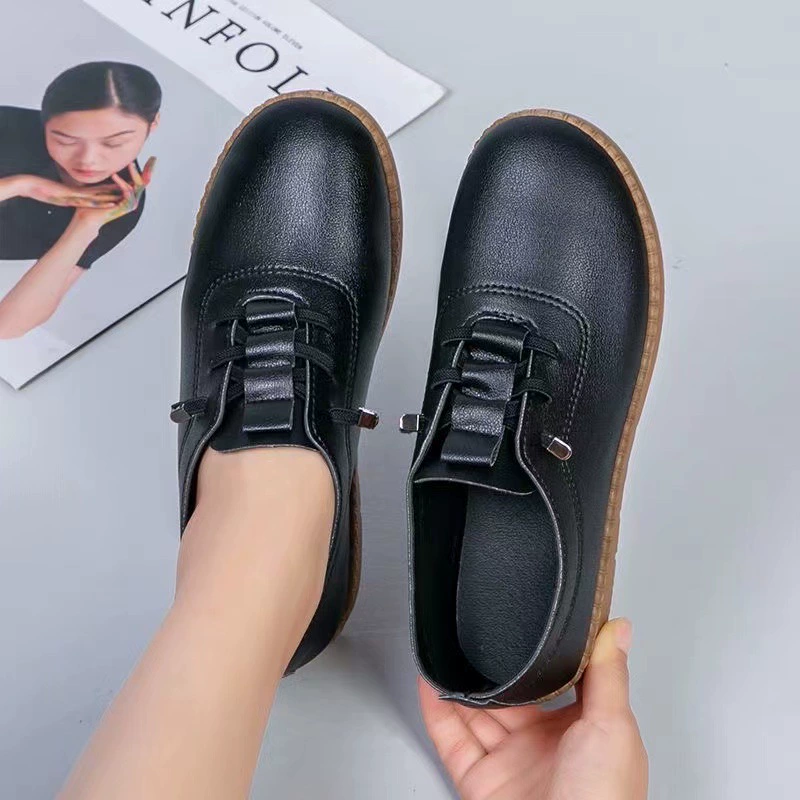 Fashionable sports shoes, casual footwear for mother, soft sole