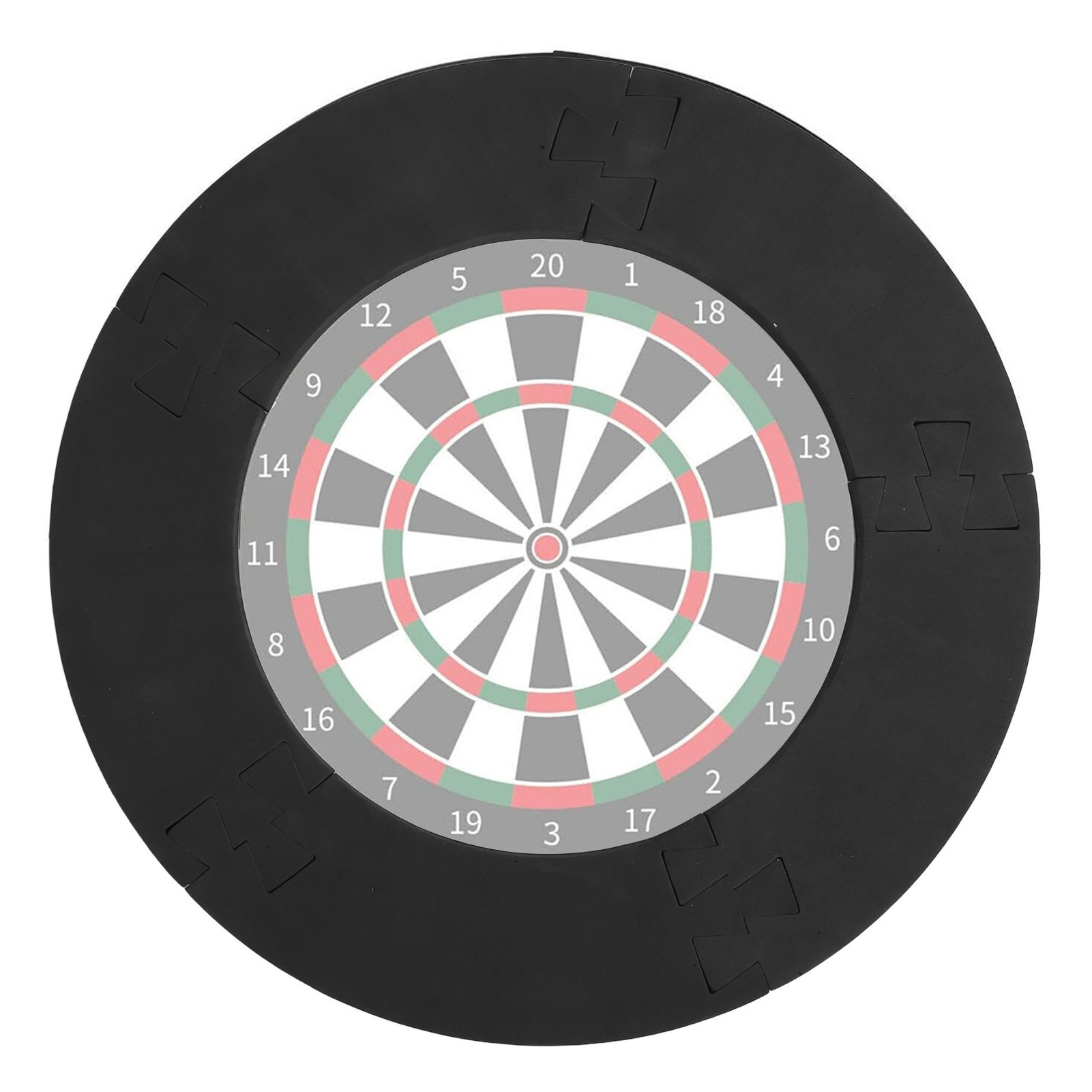 Anel de proteção de alvo de dardos emendado Anel de EVA para evitar danos à parede. Alvo de dardos universal_voghion.com