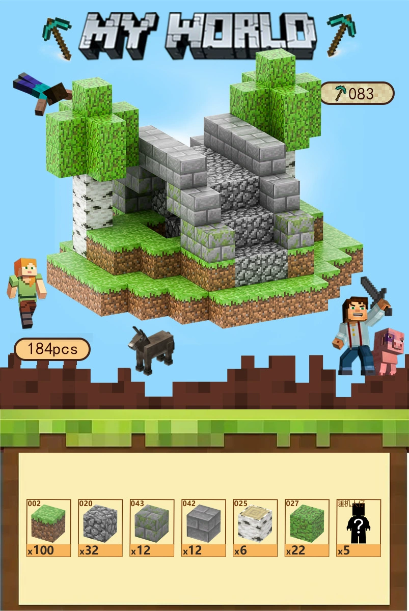 Магнитный маленький конструктор для мальчиков, игрушка