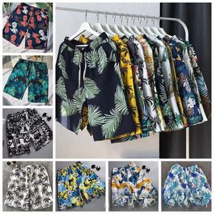 Summer Men's Quick-drying Beach Pants Men's Seaside Surfing Pants Loose plus size Spa Casual New Men's Shorts