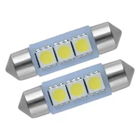 Автомобильные светодиодные потолочные светильники 5050 3 SMD 36MM 5050 3SMD C5W Внутреннее чтение