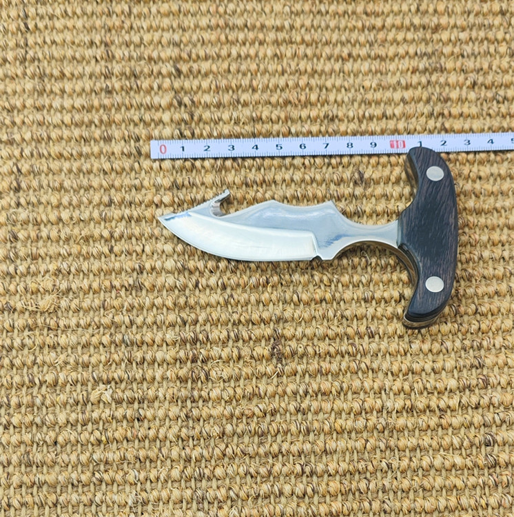 跨境户外随身锋利手刺野营救生小直刀荼锥刀普洱茶锥刀