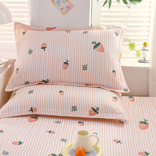 Pure cotton pillowcase 100 cotton pillowcases one pair for home summer pillowcase pillow leather pillow large size 48x74cm