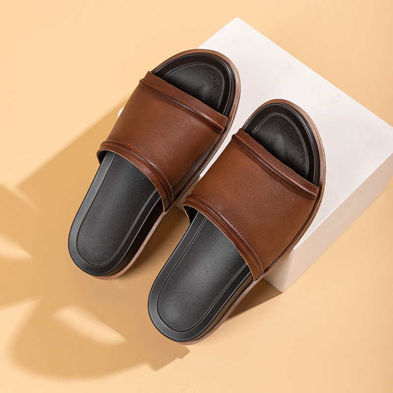 Summer breathable retro non-slip mule flat