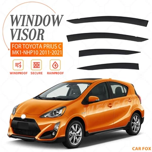 Suitable for Toyota Prius C Window rain shield rain visor rain eyebrow Prius C Window visor