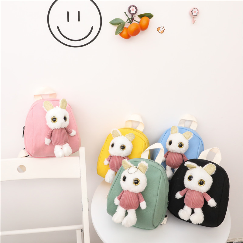 Mochila para niños 2021 nueva moda niños y niñas muñeca mochila coreano lindo bebé kindergarten pequeña mochila