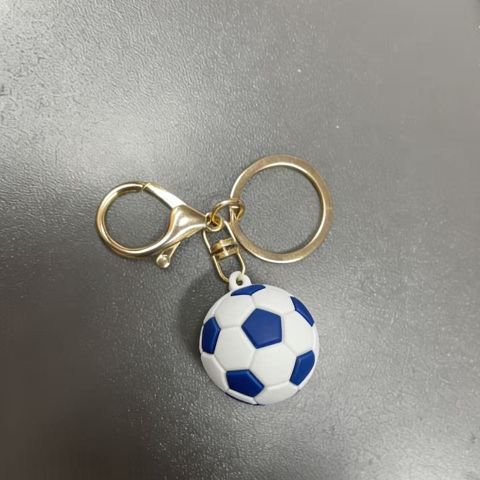 Copa del Mundo de fútbol una variedad de llaves colgantes tridimensionales liga conmemorativa regalo creativo bolsos colgantes llave móvil image 20