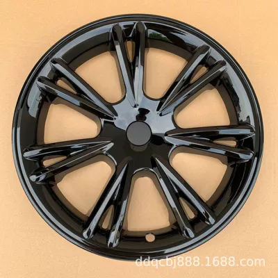 bare wheel cover, Hub cover - 19inch-sports-gloss-black-4-pieces