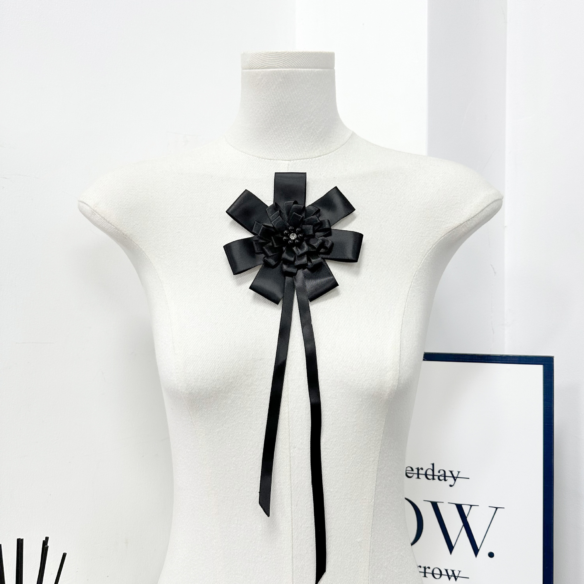 Flores de Gasas para Accesorios del Cabello de Poliéster Hecho a Mano para Accesorios de Cabello y Ropa