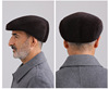 Demi-season keep warm hat, increased thickness, for middle age