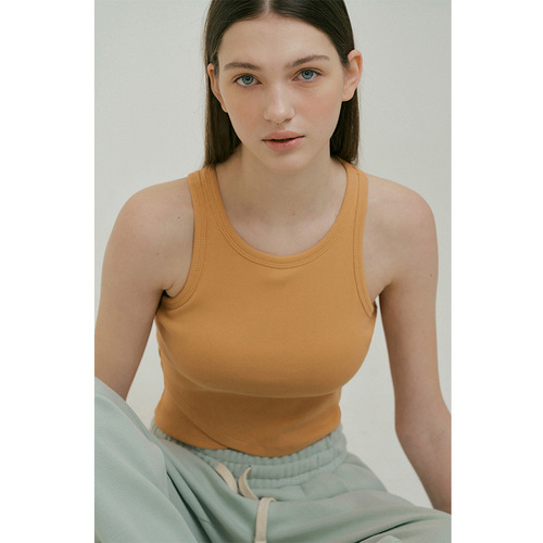  Yoga Wear Vest for Women | Outdoor Sports & Fitness Top | Cross-Panel Design | Fashionable Instagram-Inspired Sleeveless Running Vest
