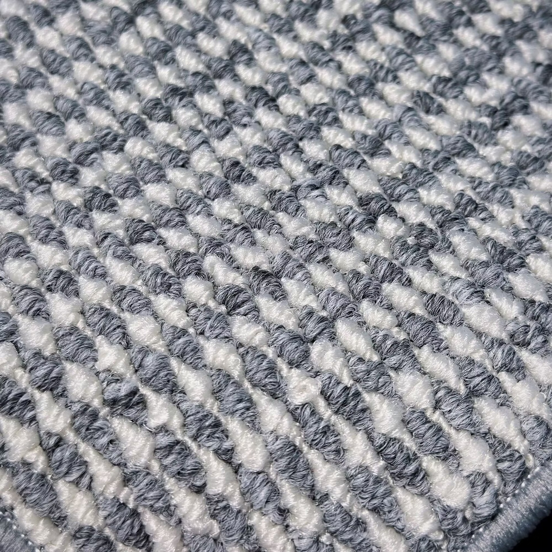 Off-white gray double patch