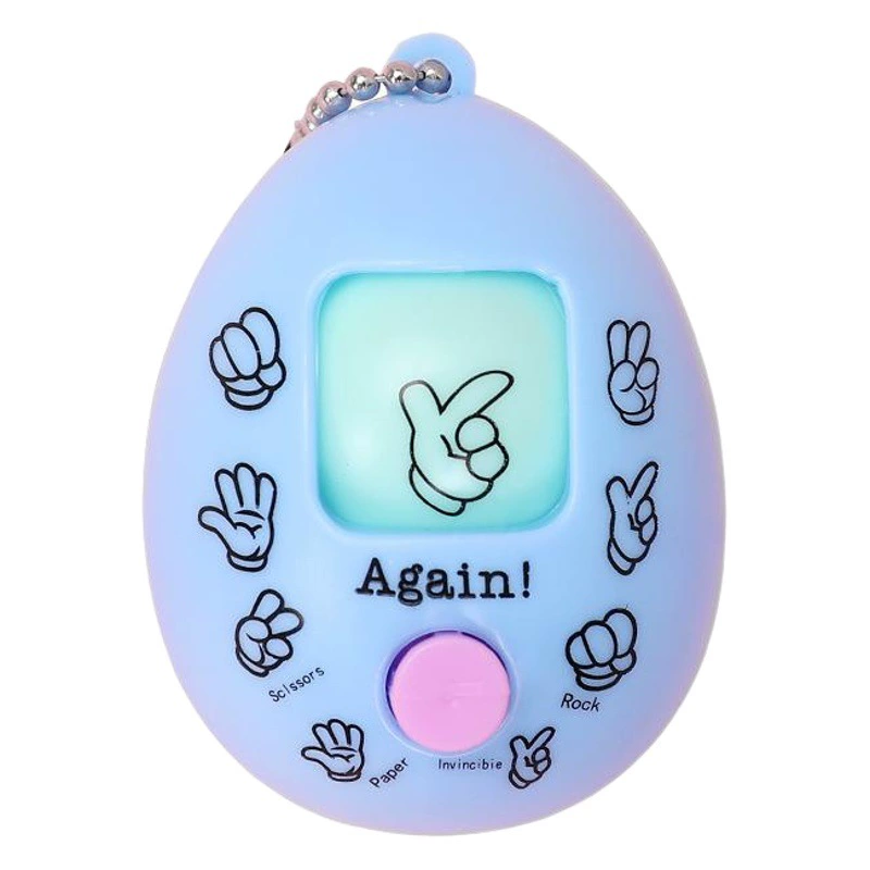 Встряхнуть звук угадывания игры ножницы из яичного камня ткань игра яйцо брелок кулон витое яйцо игрушка производители оптом