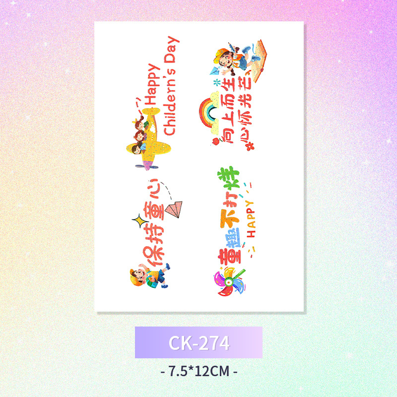 Glitter mariposa cara pegatinas tatuaje pegatinas hadas lavable impermeable de larga duración lindo unicornio ciervo Luna Estrella Planeta