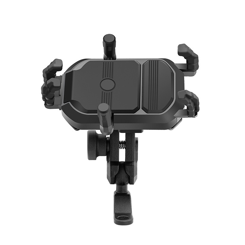 Cross-border motorcycle shockproof mobile phone bracket shock absorption anti-shake takeaway navigation bracket electric mobile phone rack wholesale
