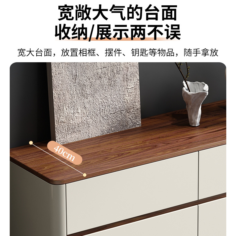 モダンでシンプルなチェスト、リビングルームの壁面収納キャビネット、寝室のチェスト、一体型収納キャビネット、塗装されたベッドサイド収納キャビネット|undefined