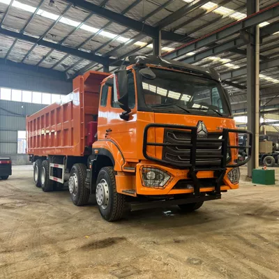 Exported to Africa and Central Asia, Sinotruk HOWO NX371 rear-tipping dump truck, construction transport vehicle (Yük maşınları)
