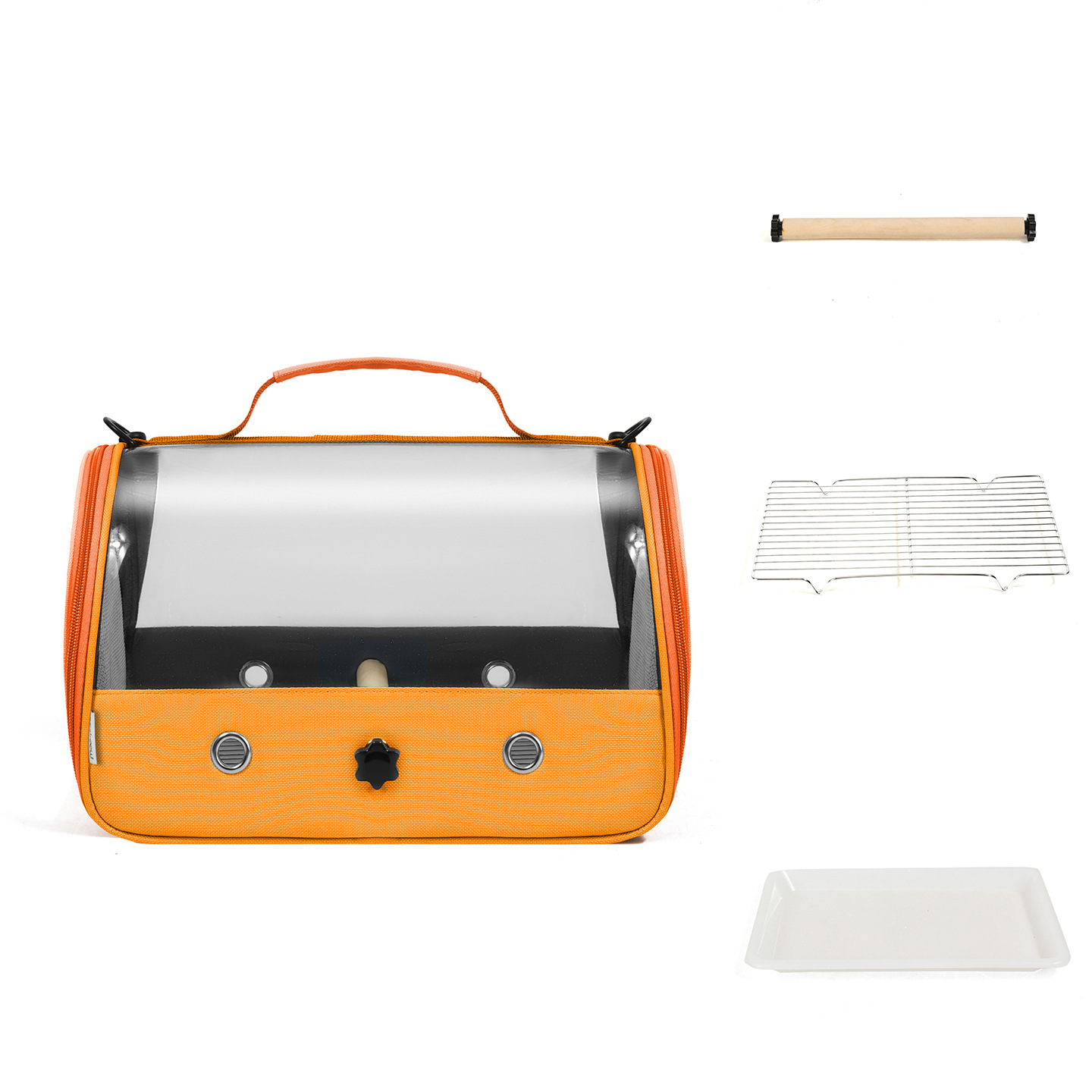 Bolsa Portátil para Loros y Aves Transparente para Viajes y Salidas image 11