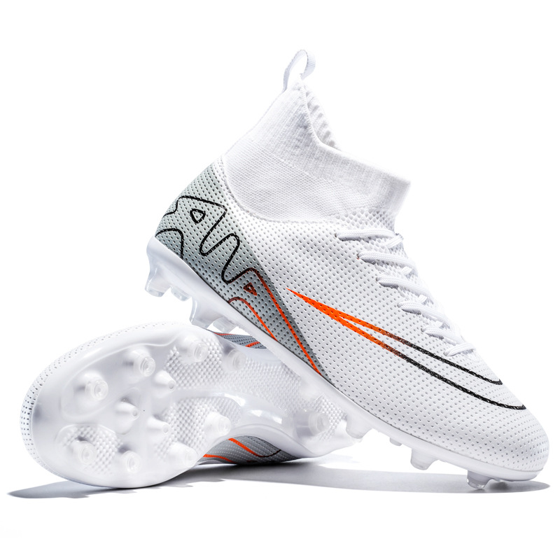Nuevos zapatos de fútbol profesionales transfronterizos de alto nivel, zapatos de fútbol TF, zapatos de entrenamiento especiales de clavos, zapatos de fútbol para hombres