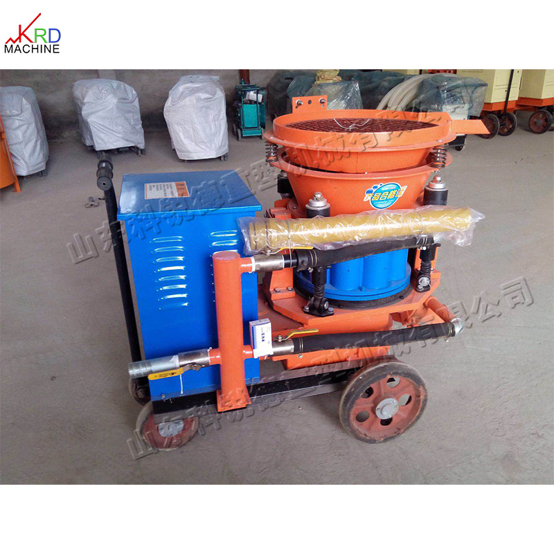 工程建筑混凝土喷射机 隧道涵洞耐火材料喷涂机 混凝土喷浆机
