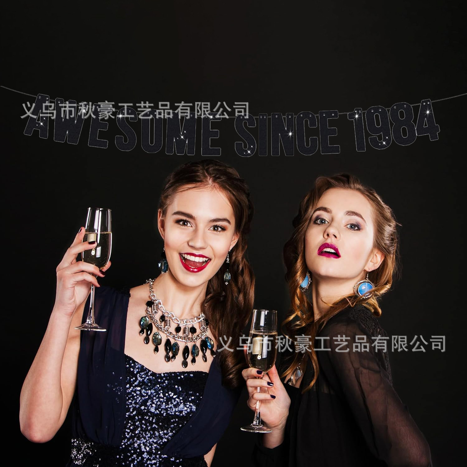 Transfronterizo 2025 bandera de dibujo de decoración de festivales de dibujo de flores de cebolla dorada bandera de papel de dibujo de decoración de banderas de fiesta de Año Nuevo