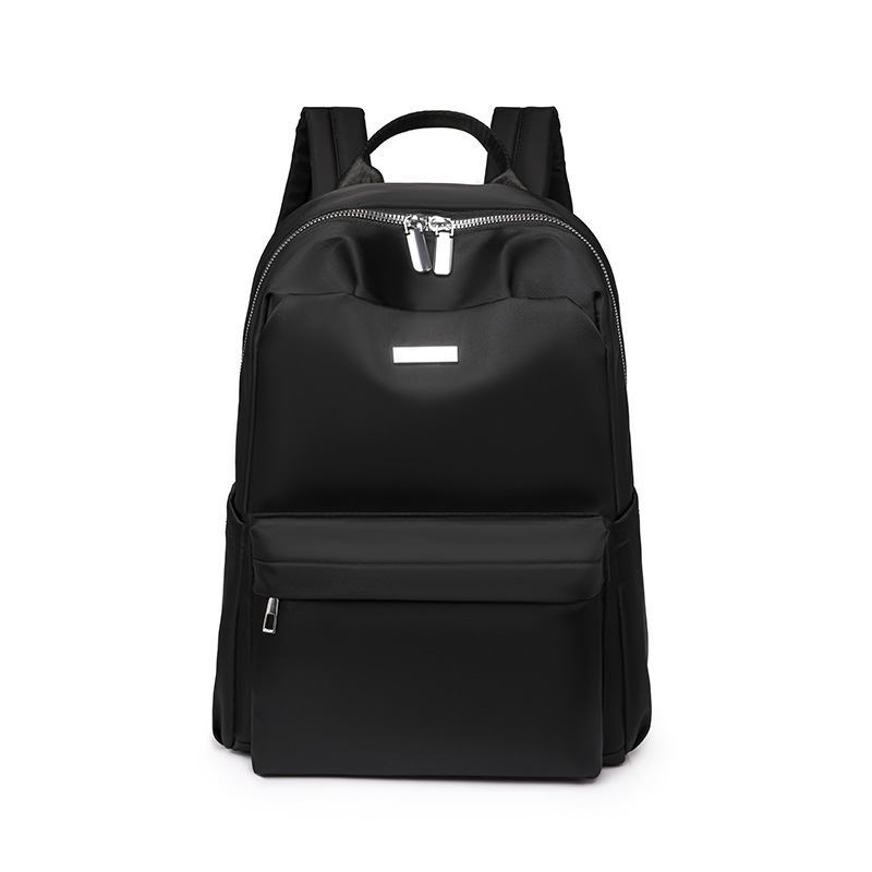 2024 nuevo estilo casual color sólido señoras gran capacidad mochila de viaje ligero al aire libre de nicho