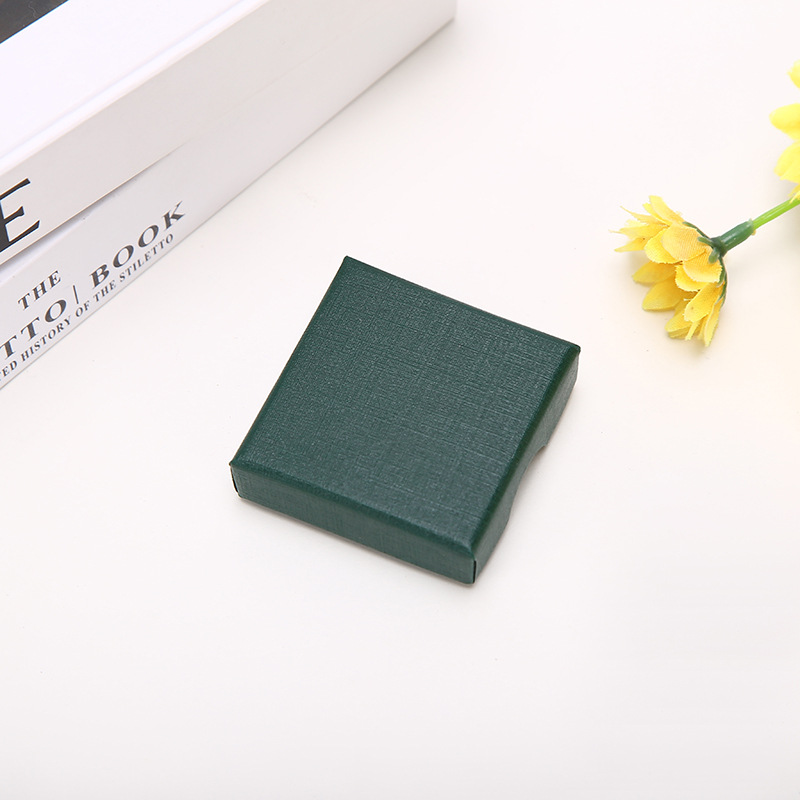 Fashion Style Fashion Solid Color Paper Jewelry Boxes 1 Piece